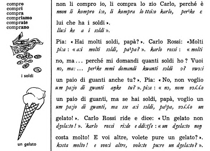 another page from L’ Italiano secondo il «metodo natura»