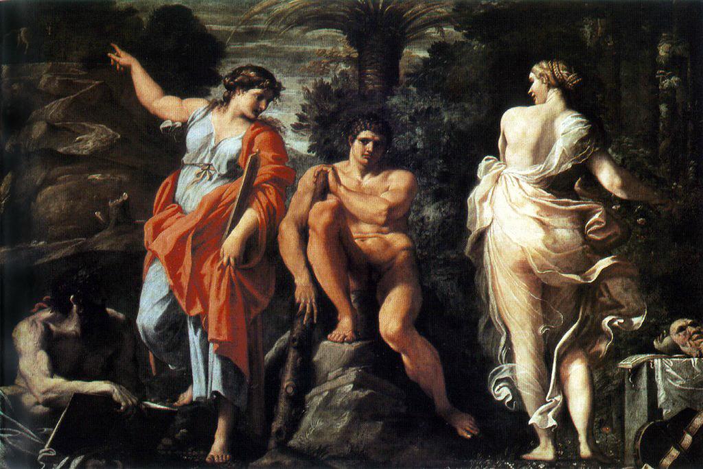 Annibale Carracci, Hercules at the Crossroads